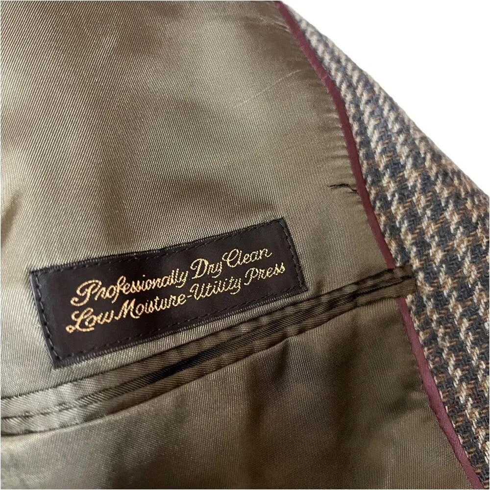 Hart Schaffner Marx 3 Button‎ Blazer Mens 42L Tailored Fit
